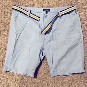 Blue Express Khaki Shorts